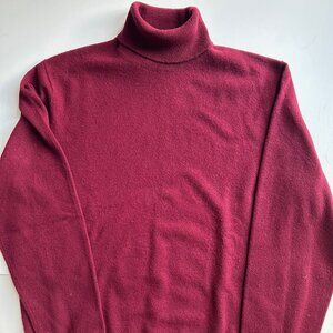 Todd Snyder Cashmere Turtleneck - Burgundy - XXL
